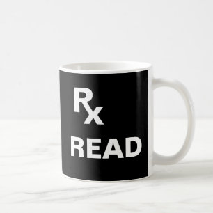 Taza De Café Mejor Prescripción - "RX READ" - Plan de Vida