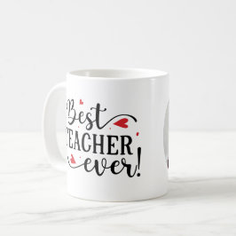 Taza De Café Mejor Profesor, apreciación de la foto personaliza