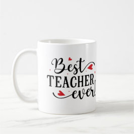 Taza De Café Mejor Profesor, apreciación de la foto personaliza