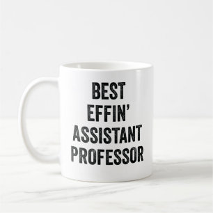 Taza De Café Mejor Profesor Auxiliar de Effin