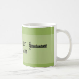 Taza De Café Mejor Profesor de Música del Mundo