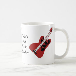 Taza De Café Mejor Profesor de Música del Mundo