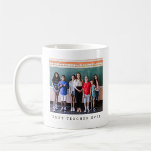 Taza De Café Mejor Profesor de Todos los Tiempos Foto Personali