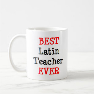 Taza De Café mejor profesor latino jamás Mug