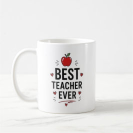 Taza De Café Mejor Profesor Personalizado