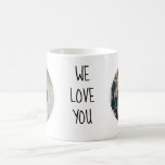 Taza De Café Mejor profesor Personalizado de la foto de amor<br><div class="desc">Personaliza esta linda taza y dásela como regalo para tu profesor! Mejor profesor, escrito a mano, lindo, negro y blanco, fotos redondas, elegante, moderno, elegante, simple, de moda, escrito a mano, corazones, amor, corazón a juego, exhibición de fotos personales, amor, Día de la Madre, mamá, cuadrícula de fotos, collage. Mejor...</div>
