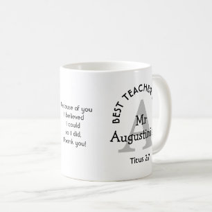 TAZA DE CAFÉ MEJOR PROFESOR QUE NUNCA SE HA PERMITIDO