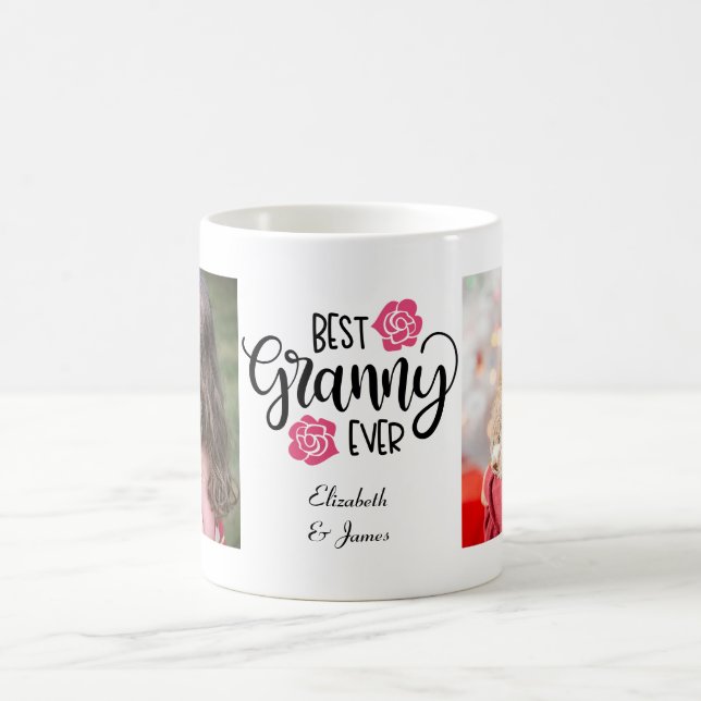 Taza De Café Mejor regalo de abuela de clase corta (Centro)