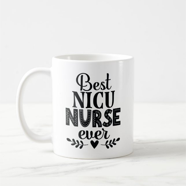 Taza De Café Mejor regalo de agradecimiento para enfermera de N (Izquierda)