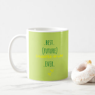 Taza De Café Mejor regalo de boda para futura nuera