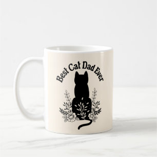 Taza De Café Mejor Regalo de Gato de Papá Nunca Gato