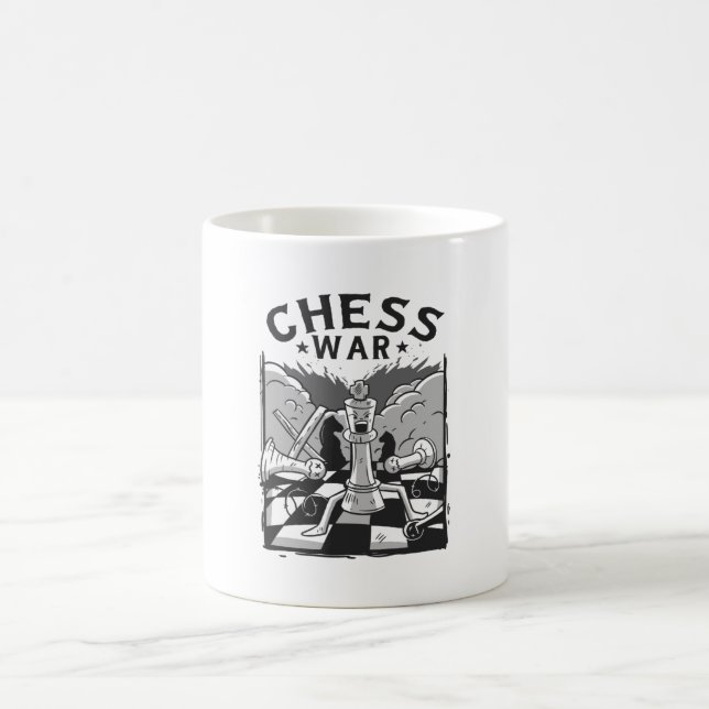 Taza De Café Mejor regalo de juego de ajedrez (Centro)