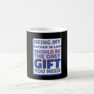 Taza De Café Mejor regalo gracioso para el padre en la ley