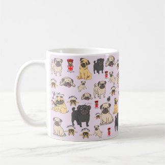 Taza De Café Mejor Regalo Para El Propietario De Pug Mug Pug Co