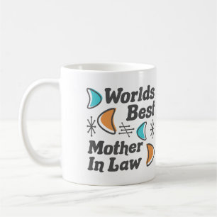 Taza De Café Mejor Retro De Suegra Del Mundo