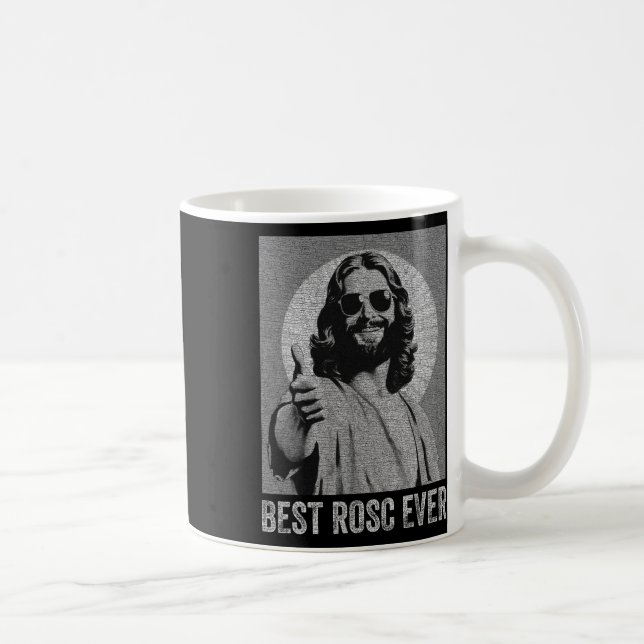 Taza De Café Mejor Rosc Ever Divertido Pascua Jesús Enfermero M (Derecha)