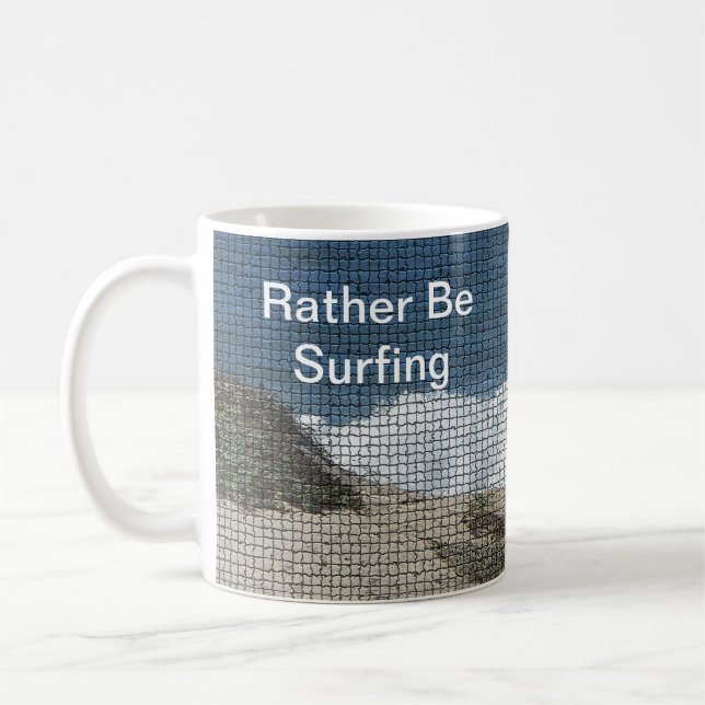 Taza De Café Mejor Sea Surfing Ocean Beach Travel Surfing (Izquierda)