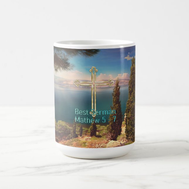Taza De Café Mejor Sermón (Centro)