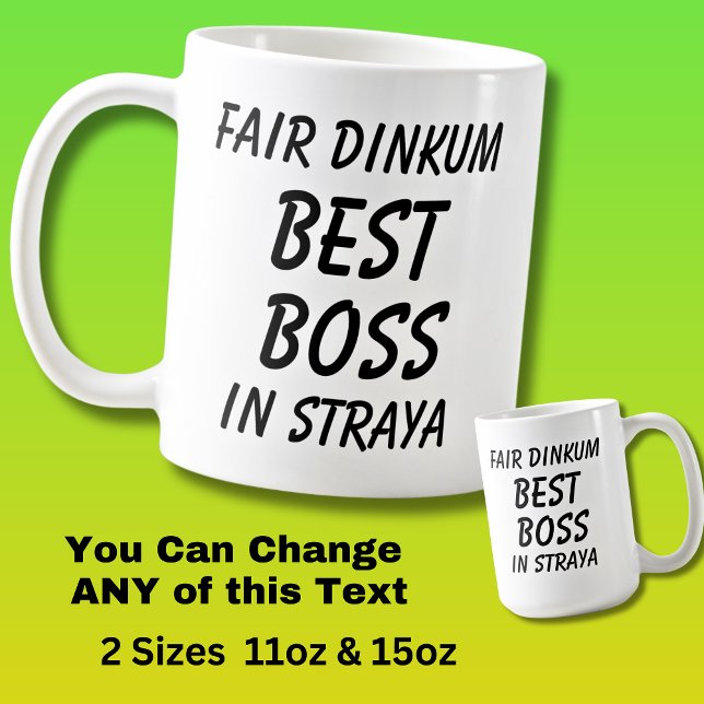 Taza De Café Mejor software libre de Dinkum en Straya (Australi (Subido por el creador)