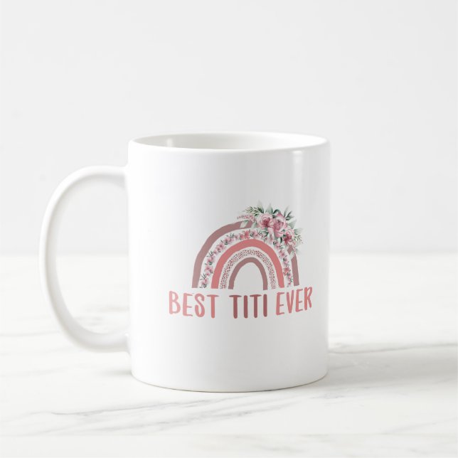 Taza De Café Mejor Titi jamás 11oz Mug (Izquierda)