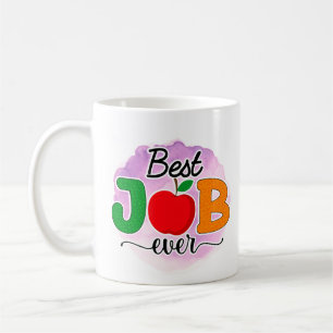 Taza De Café Mejor trabajo docente de la historia