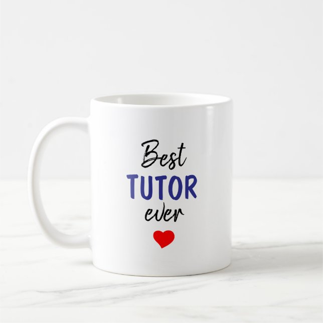 Taza De Café Mejor Tutor de la Historia (Izquierda)