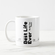 Mejor vida de la historia - Personalizado Mug