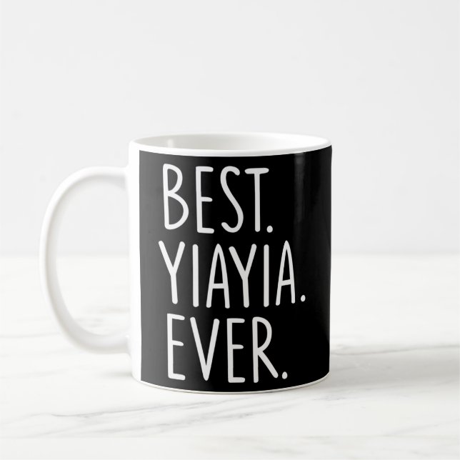 Taza De Café Mejor Yiayia (Izquierda)