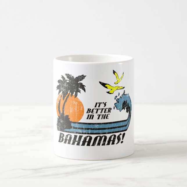 Taza De Café Mejore en Bahamas se descoloró (Centro)