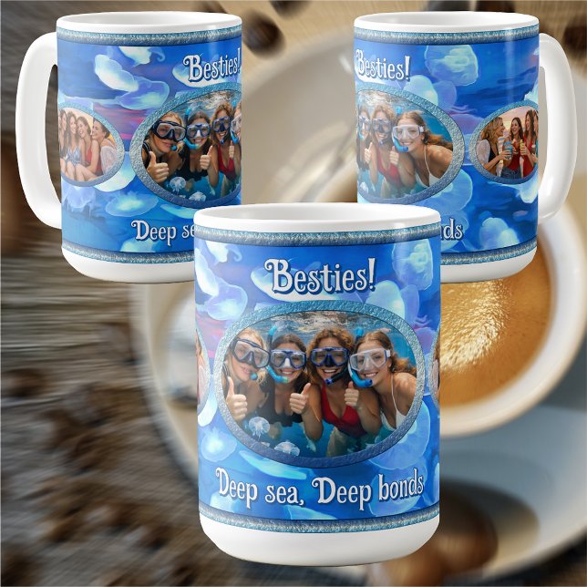 Taza De Café Mejores Amigas Vínculo Profundo 0925 (Subido por el creador)