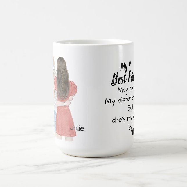 Taza De Café Mejores amigos (Centro)