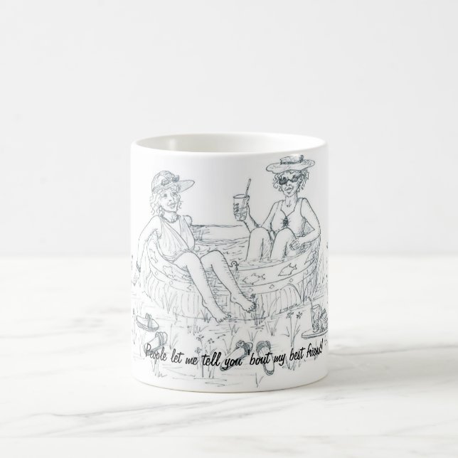 Taza De Café Mejores amigos (Centro)