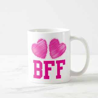Taza De Café Mejores amigos de BFF para siempre con los