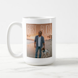 Taza De Café Mejores Amigos Mascotas PhotoPop