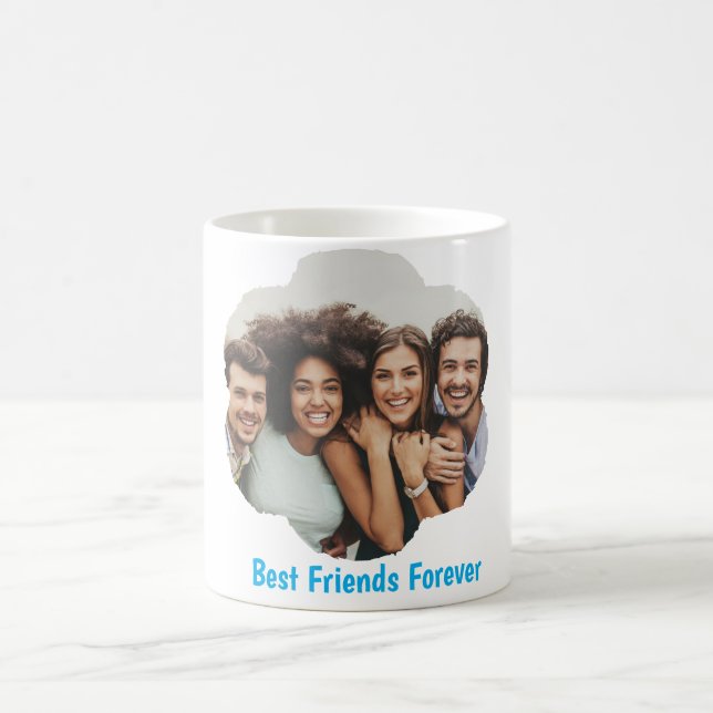 Taza De Café Mejores Amigos Para Siempre (Centro)