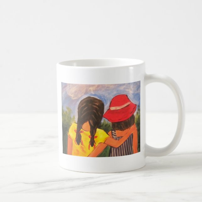 Taza De Café Mejores amigos para siempre (Derecha)