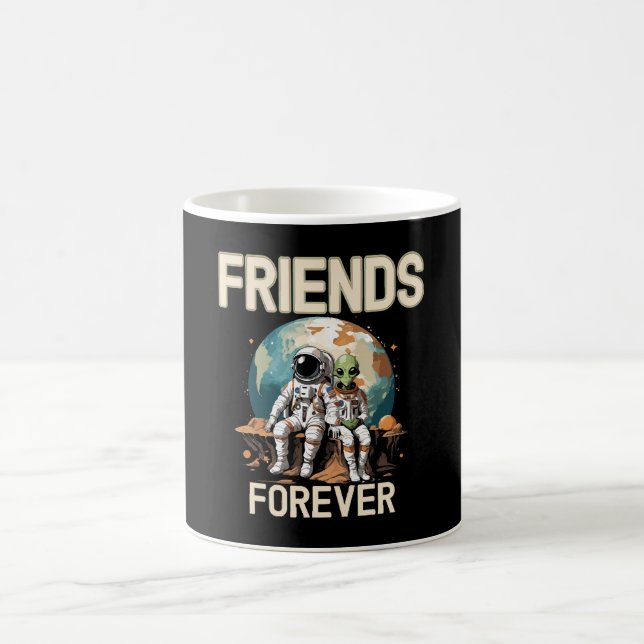 Taza De Café Mejores amigos por siempre  (Centro)