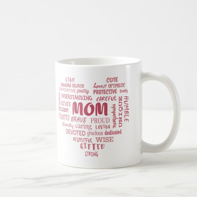 Taza De Café Mejores cualidades de la madre y características d (Derecha)