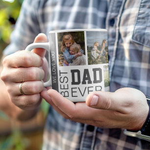 Taza De Café Mejores Fotos Personalizadas para Papá