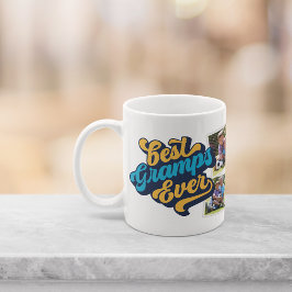 Taza De Café Mejores Gramps | Abuelo Foto Café Mug