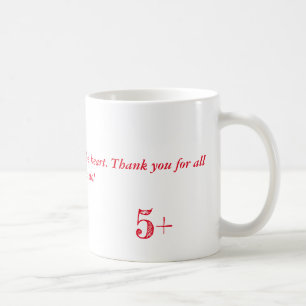Taza De Café Mejores regalos de agradecimiento para maestros