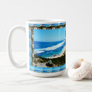 Taza De Café Mejores vistas de playa enmarcadas,