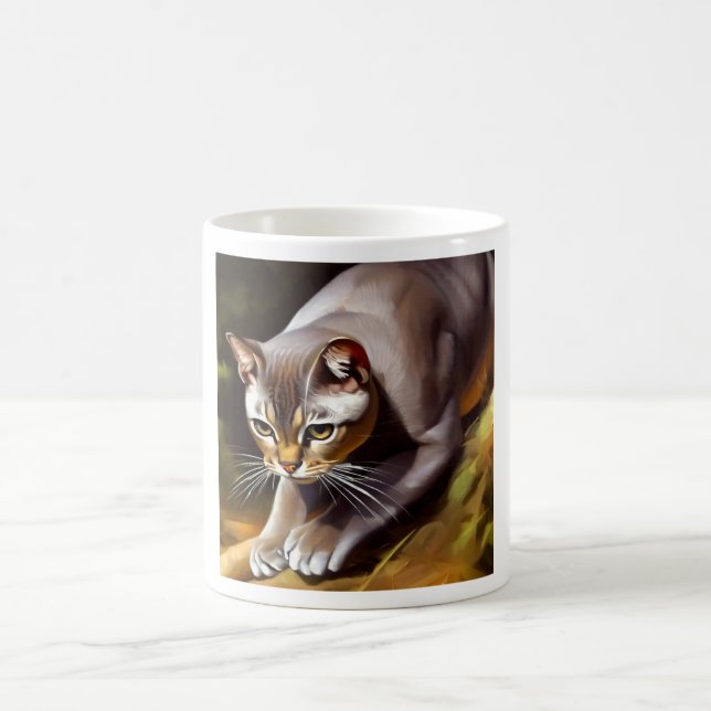 Taza De Café Mekong Bobtail Cat (Centro)