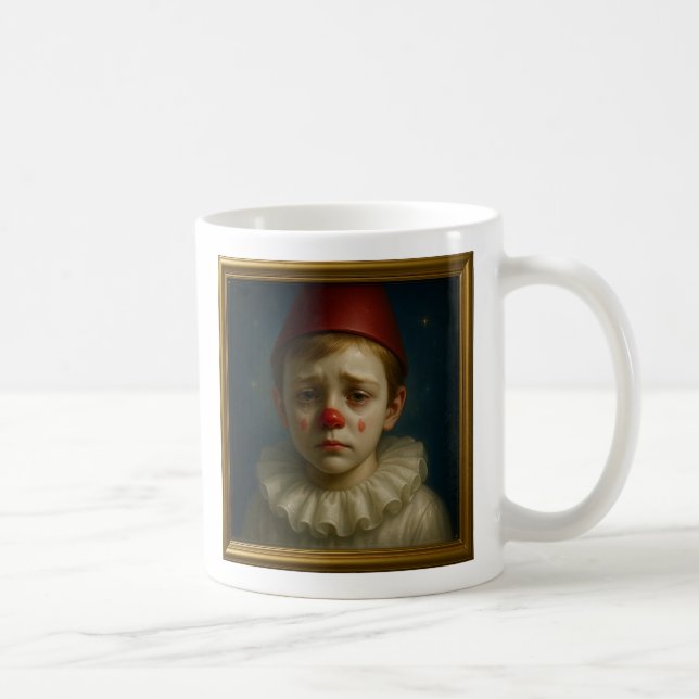 Taza De Café Melancholy Pierrot (Derecha)