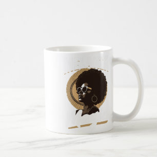 Taza De Café Melanin Magic Black History Graphic