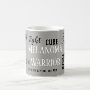 Taza De Café Melanoma Warrior