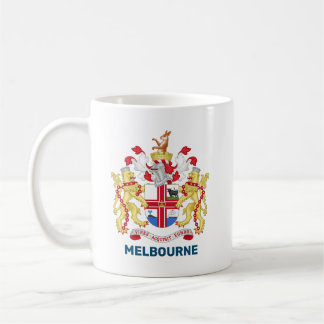 Taza De Café Melbourne, Australia - coat of arms