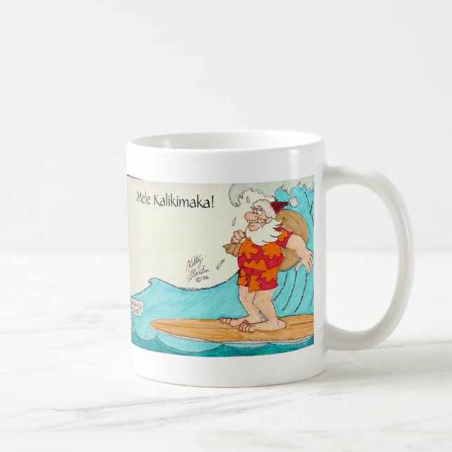 Taza De Café ¡Mele Kalikimaka! (Derecha)