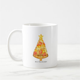 Taza De Café Mele Kalikimaka Feliz Navidad Hawái Pizza