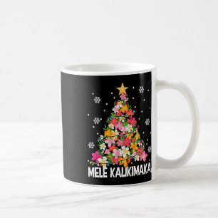 Taza De Café Mele Kalikimaka Hawaii Navidades hawaianos Navidad